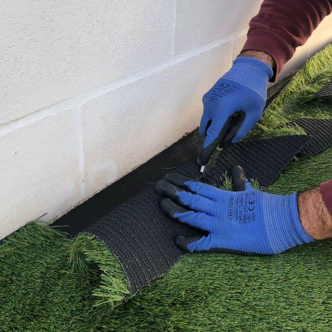 instalación profesional de césped en chiclana